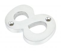 83928 From The Anvil Satin Chrome Numeral No '8'