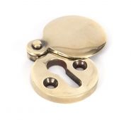 83805 From The Anvil Aged Brass Round Escutcheons