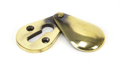 Click Here To Enlarge This Photo Of 83816 From The Anvil Aged Brass Plain Escutcheons