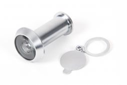90245 From The Anvil Satin Chrome Door viewer 180 degrees