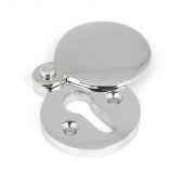 90278 From The Anvil Polished Chrome Round Escutcheons