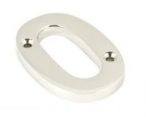 90310 From The Anvil Polished Nickel Numeral No '0'