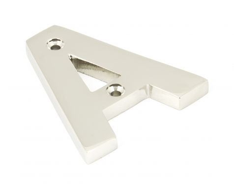 Click Here To Enlarge This Photo Of 90303A From The Anvil Polished Nickel Letter 'A'