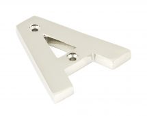 90303A From The Anvil Polished Nickel Letter 'A'