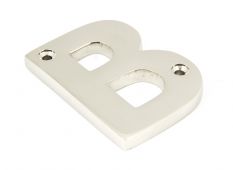 90303B From The Anvil Polished Nickel Letter 'B'