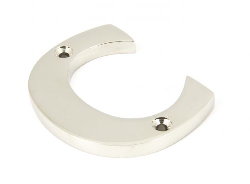 Click Here To Enlarge This Photo Of 90303C From The Anvil Polished Nickel Letter 'C'
