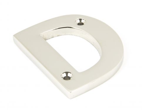 Click Here To Enlarge This Photo Of 90303D From The Anvil Polished Nickel Letter 'D'