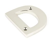 90303D From The Anvil Polished Nickel Letter 'D'