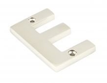 90303E From The Anvil Polished Nickel Letter 'E'
