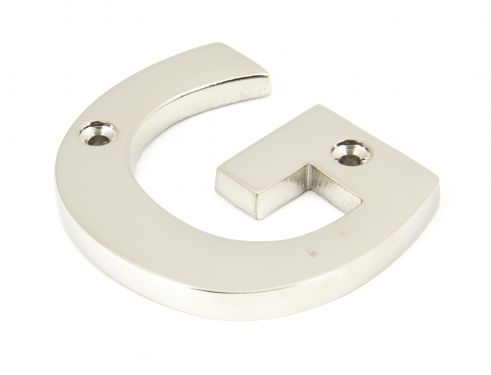 Click Here To Enlarge This Photo Of 90303G From The Anvil Polished Nickel Letter 'G'