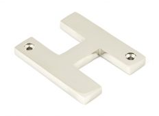 90303H From The Anvil Polished Nickel Letter 'H'