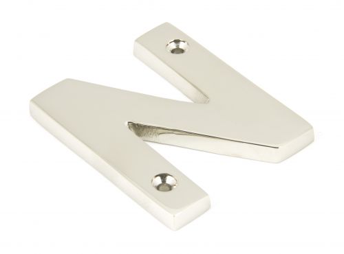 Click Here To Enlarge This Photo Of 90303N From The Anvil Polished Nickel Letter 'N'