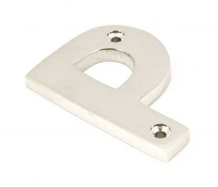 Click Here To Enlarge This Photo Of 90303P From The Anvil Polished Nickel Letter 'P'