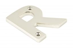 90303R From The Anvil Polished Nickel Letter 'R'