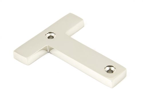 Click Here To Enlarge This Photo Of 90303T From The Anvil Polished Nickel Letter 'T'