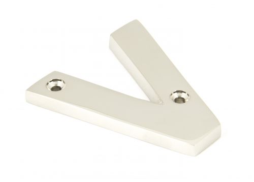 Click Here To Enlarge This Photo Of 90303V From The Anvil Polished Nickel Letter 'V'