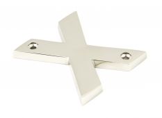 90303X From The Anvil Polished Nickel Letter 'X'