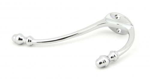 Click Here To Enlarge This Photo Of 91786 From The Anvil Polished Chrome Hat & Coat Hook