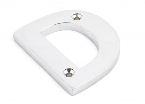 Click Here To Enlarge This Photo Of 83802D From The Anvil Polished Chrome Letter D