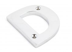 83802D From The Anvil Polished Chrome Letter D