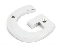 83802G From The Anvil Polished Chrome Letter G