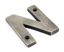 83803N From The Anvil Antique Pewter Letter N