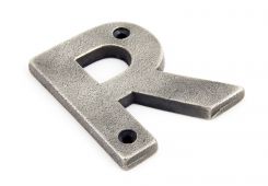 83803R From The Anvil Antique Pewter Letter R