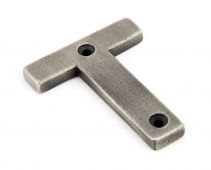 83803T From The Anvil Antique Pewter Letter T