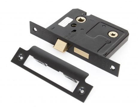 Click Here To Enlarge This Photo Of 91085 From The Anvil Black 3'' Bathroom Mortice Lock