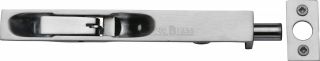 C1680 6-SC Heritage Brass Lever Action Flush Bolt 6" x .¾" Satin Chrome Finish