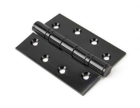 Click Here To Enlarge This Photo Of 90023 From The Anvil Black 4" Ball Bearing Butt Hinge