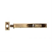 C1680 8-AT Heritage Brass Lever Action Flush Bolt 8" x .¾" Antique Brass Finish