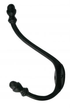 Click Here To Enlarge This Photo Of 83542 From The Anvil Black 6 1/2'' Hat & Coat Hook
