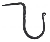 33836 From The Anvil Black Cup Hook - Medium