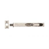 C1680 8-SN Heritage Brass Lever Action Flush Bolt 8" x .¾" Satin Nickel Finish