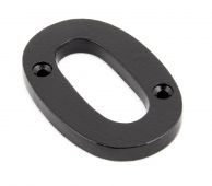 83700 From The Anvil Black Numeral 0
