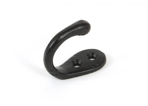 Click Here To Enlarge This Photo Of 83845 From The Anvil Single Robe Hook - Black