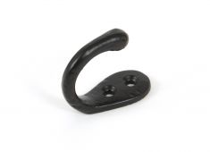 83845 From The Anvil Single Robe Hook - Black
