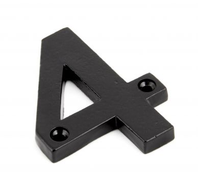 Click Here To Enlarge This Photo Of 83704 From The Anvil Black Numeral 4