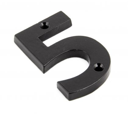 Click Here To Enlarge This Photo Of 83705 From The Anvil Black Numeral 5
