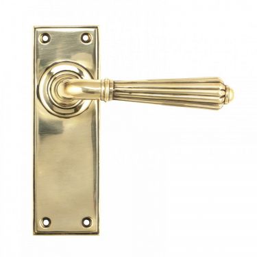 Click Here To Enlarge This Photo Of 45311 From the Anvil Aged Brass Hinton Lever Latch Set
