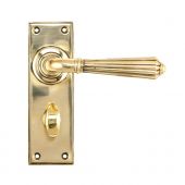 45312 From the Anvil Aged Brass Hinton Lever Bathroom Set