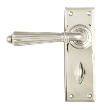 Click Here To Enlarge This Photo Of 45324 From the Anvil Polished Nickel Hinton Lever Bathroom Set