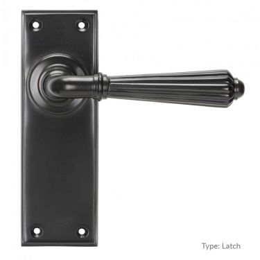 Click Here To Enlarge This Photo Of 45329 From the Anvil Aged Bronze Hinton Lever Latch Set