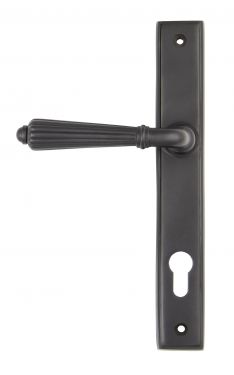 Click Here To Enlarge This Photo Of 45332 From the Anvil Aged Bronze Hinton Slimline Lever Espag. Lock Set - 92mm Centres - 212mm Screw Centres