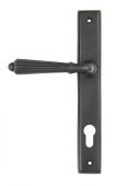 45332 From the Anvil Aged Bronze Hinton Slimline Lever Espag. Lock Set - 92mm Centres - 212mm Screw Centres