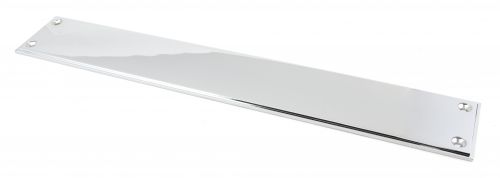 Click Here To Enlarge This Photo Of 45385 From the Anvil Polished Chrome 425x65mm Art Deco Fingerplate