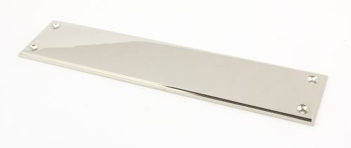Click Here To Enlarge This Photo Of 45391 From the Anvil Polished Nickel 300x65mm Art Deco Fingerplate