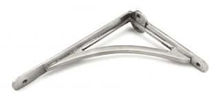 45421 From the Anvil Natural Smooth 10'' x 7'' Curved Shelf Bracket