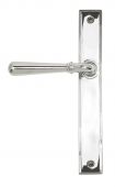 45431 From the Anvil Polished Chrome Newbury Slimline Lever Latch Set - Screw Centres 244mm